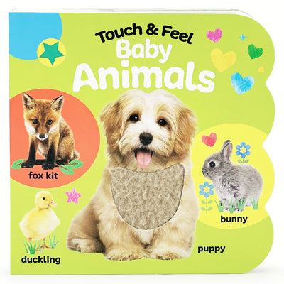 Touch & Feel Baby Animals - Children's Board Book for Babies & Toddlers, Ages 1-3