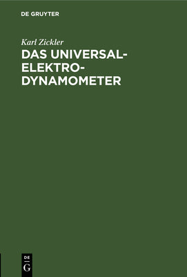 Das Universal-Elektrodynamometer (German Edition)