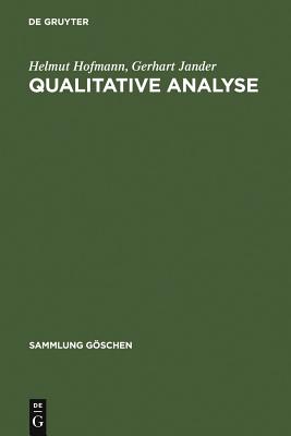 Qualitative Analyse (Sammlung Gschen) (German Edition)