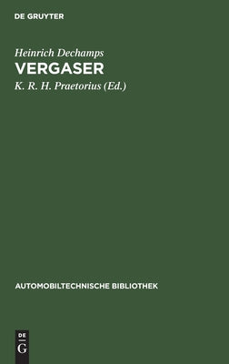 Vergaser (Automobiltechnische Bibliothek) (German Edition)